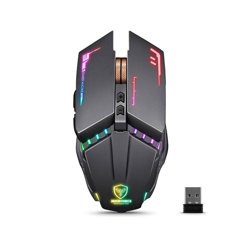 MICRONICS - MOUSE GAMER  RANGER RXMIC M822RX INALÁMBRICO RECARGABLE MICRONICS