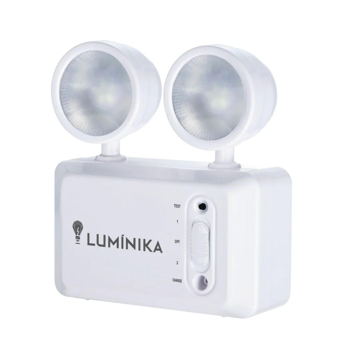 LUMINIKA - Lámpara de Emergencia Led  2W 6500K 250 Lm