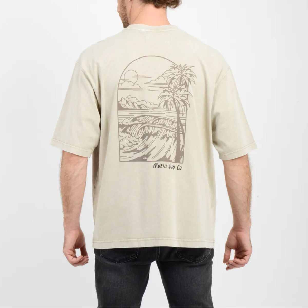 O'NEILL - Polo Manga Corta Hombre Oneill New Oversize Silver Lining