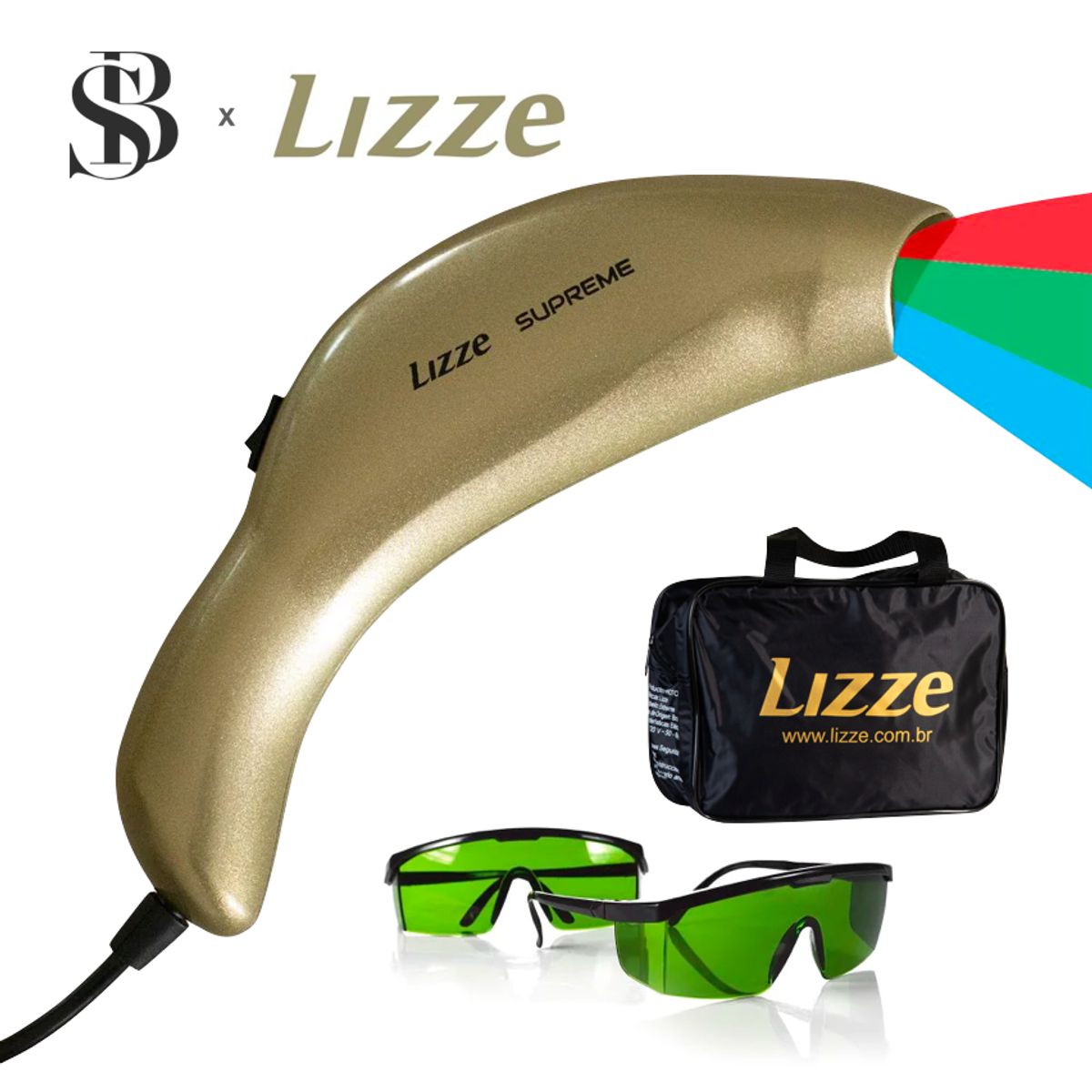 LIZZE - Lizze Photon Laser Profesional Supreme 3 Luces