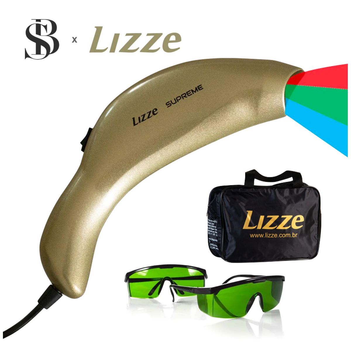 LIZZE - Lizze Photon Laser Profesional Supreme 3 Luces