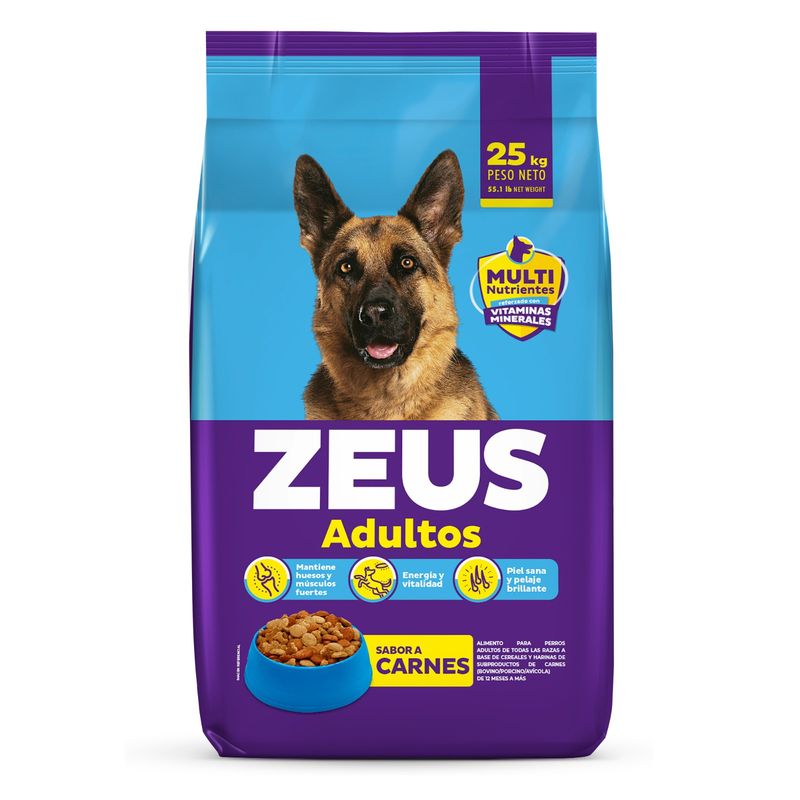 ZEUS - COMIDA PARA PERROS ZEUS ADULTOS BILAM 25 KG