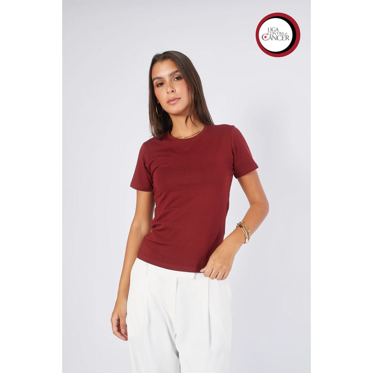 BANATY - POLO PIMA CUELLO REDONDO CAMILA PARA MUJER