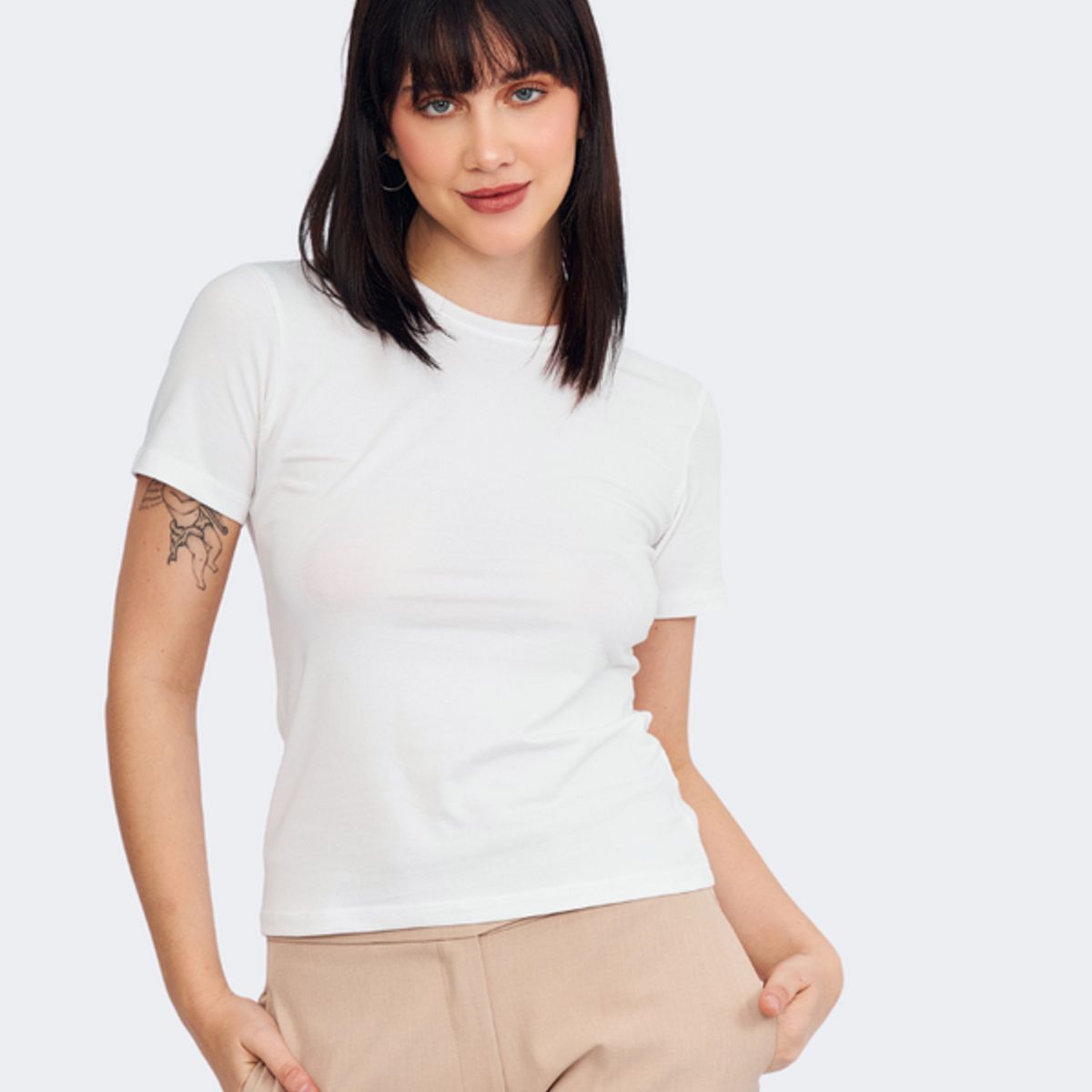 BANATY - POLO PIMA CUELLO REDONDO CAMILA PARA MUJER