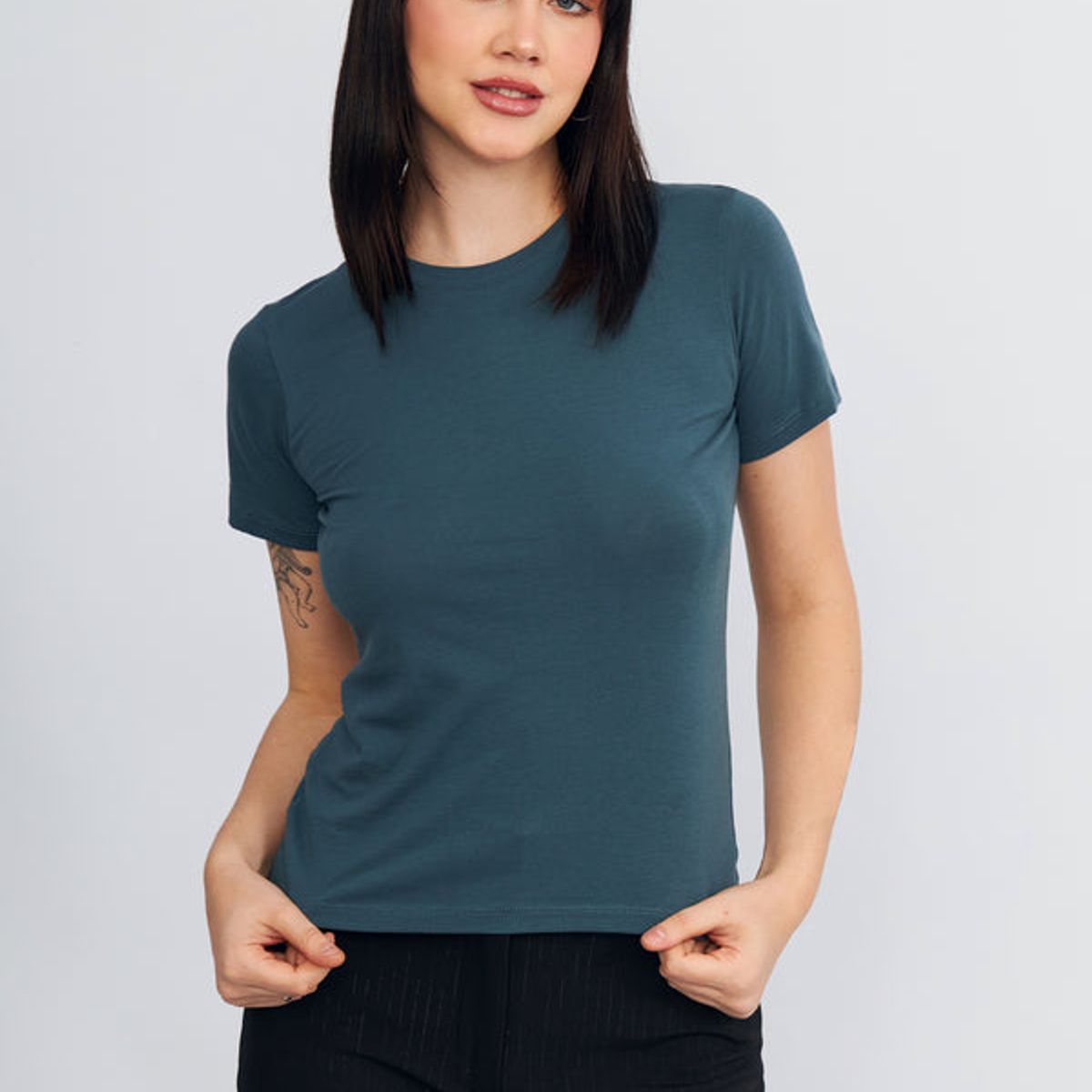 BANATY - POLO PIMA CUELLO REDONDO CAMILA PARA MUJER