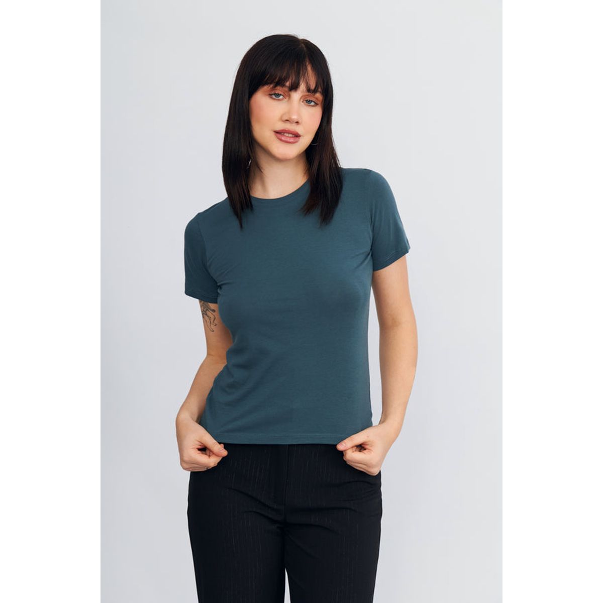 BANATY - POLO PIMA CUELLO REDONDO CAMILA PARA MUJER