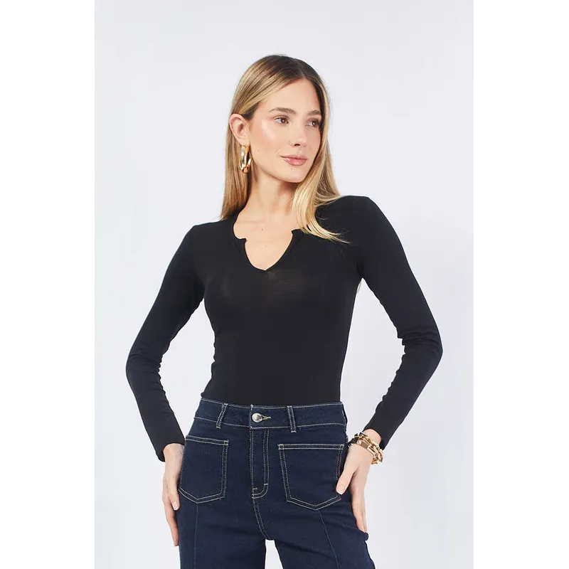 BANATY - POLO PIMA ANA MANGA LARGA DE MUJER BANATY