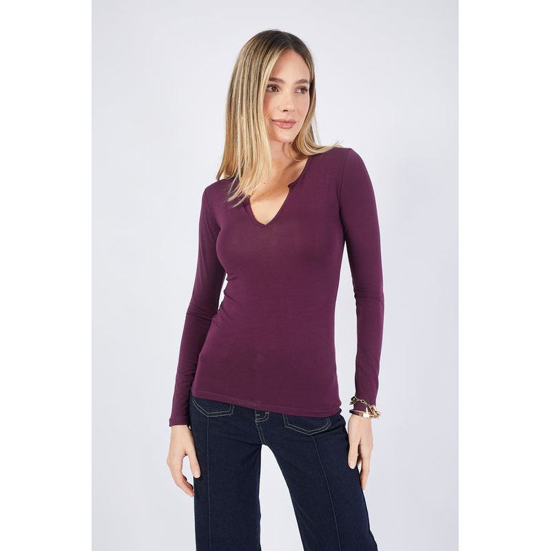 BANATY - POLO PIMA ANA MANGA LARGA DE MUJER BANATY