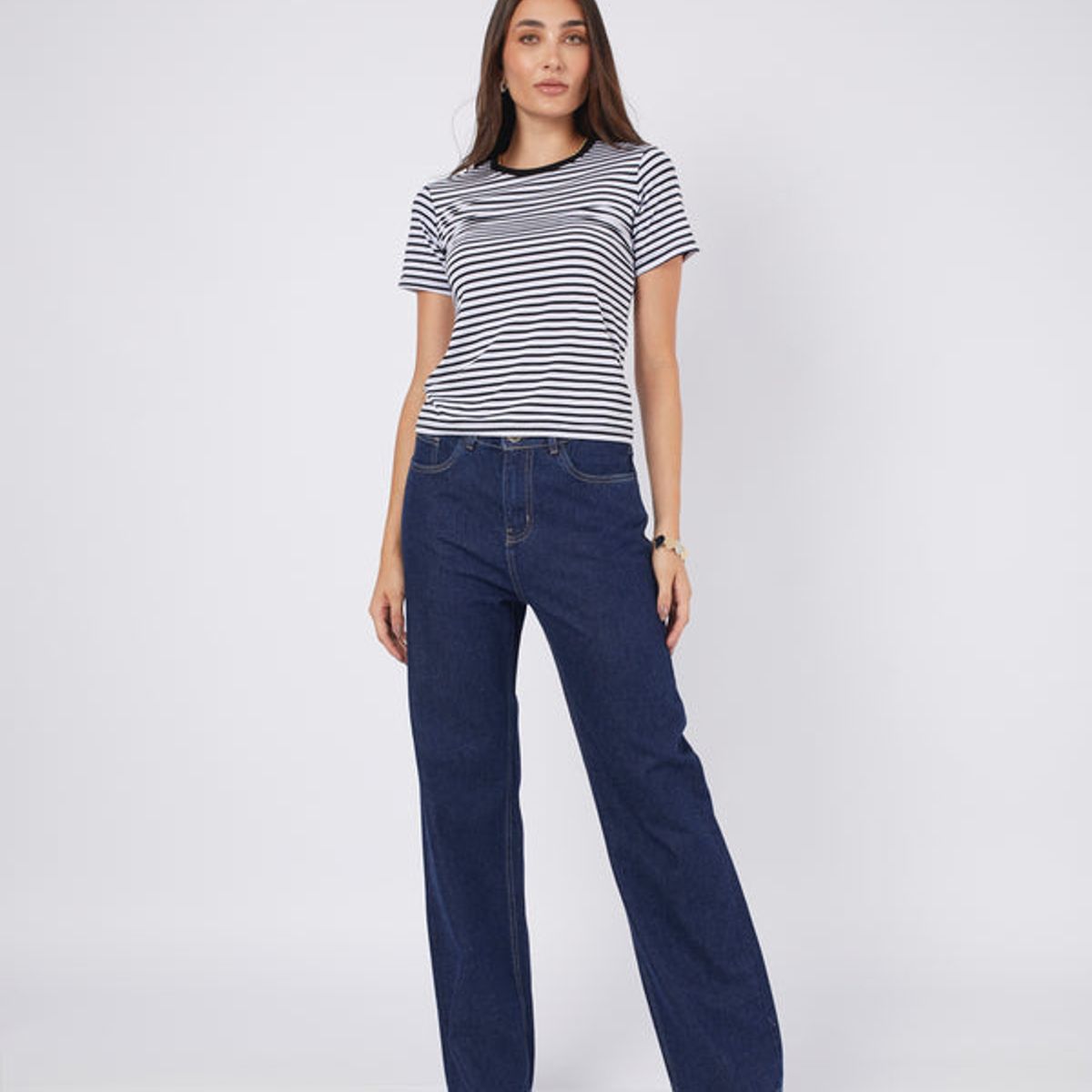 BANATY - POLO MANGA CORTA VISCOSA CUELLO REDONDO DE MUJER BANATY