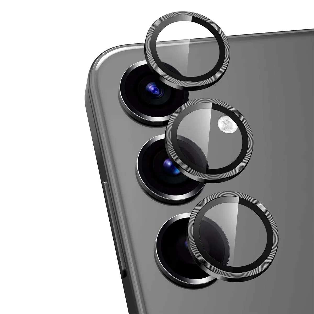 GENERICO - Protector de Lente Glass Individual Compatible con Galaxy A16 Gris