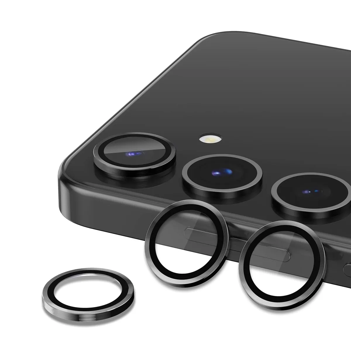 GENERICO - Protector de Lente Glass Individual Compatible con Galaxy A16 Gris