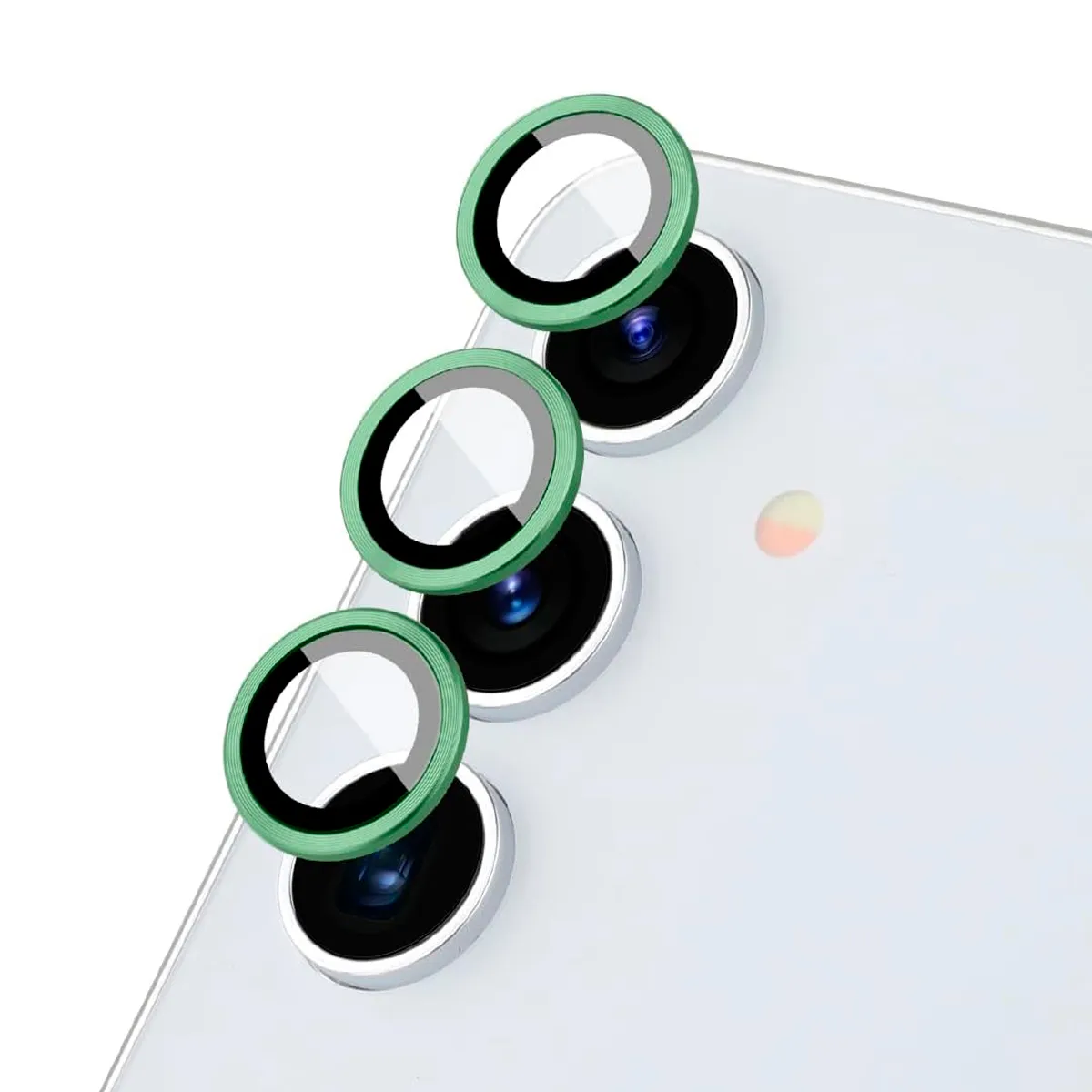 GENERICO - Protector de Lente Glass Individual Compatible con Galaxy A26 Verde