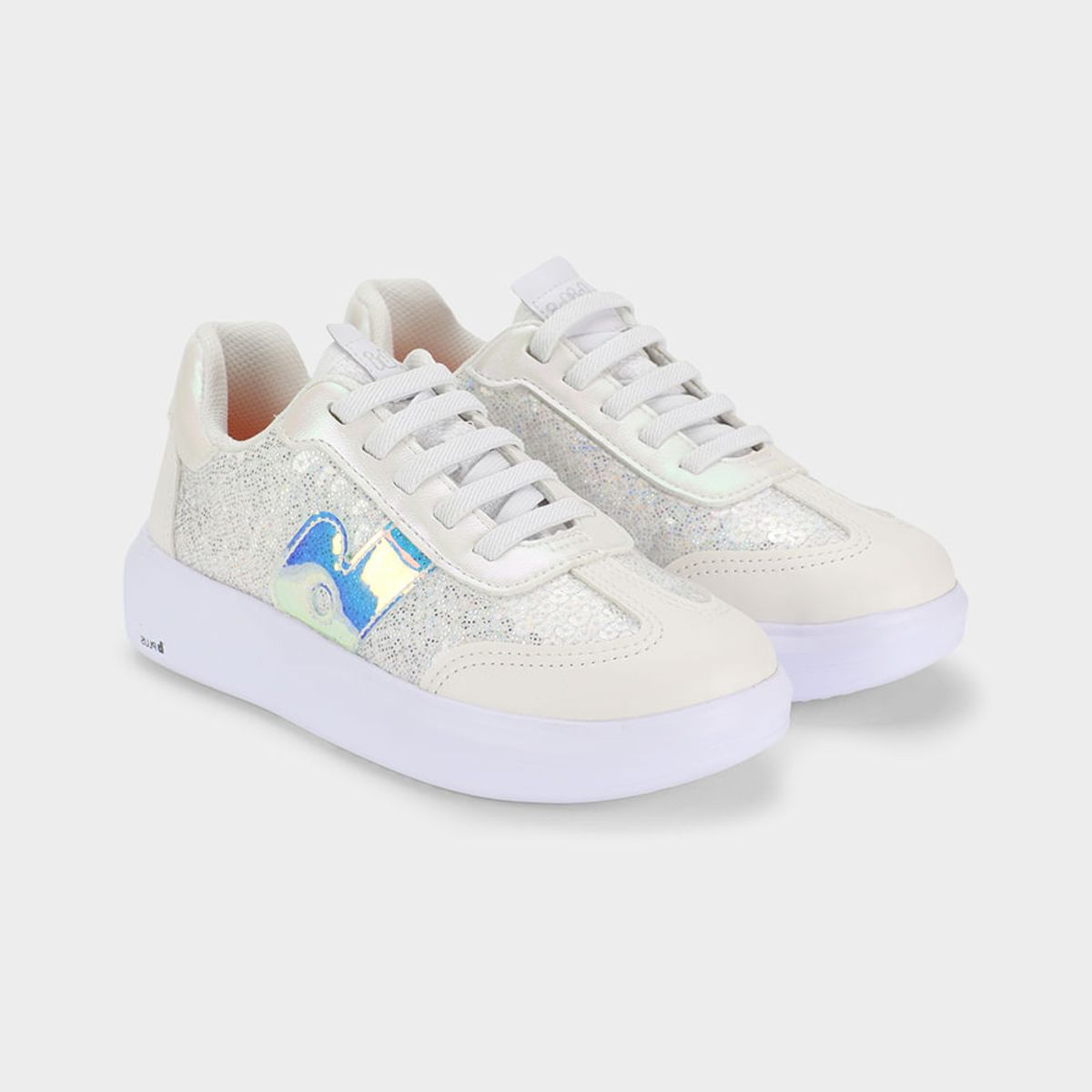 BIBI - BIBI Zapatillas Glam Plateado