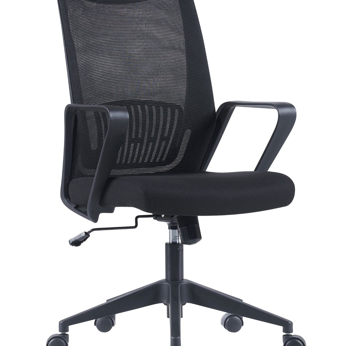 ZIYAZ - Silla De Oficina Simpson Negro Giratoria