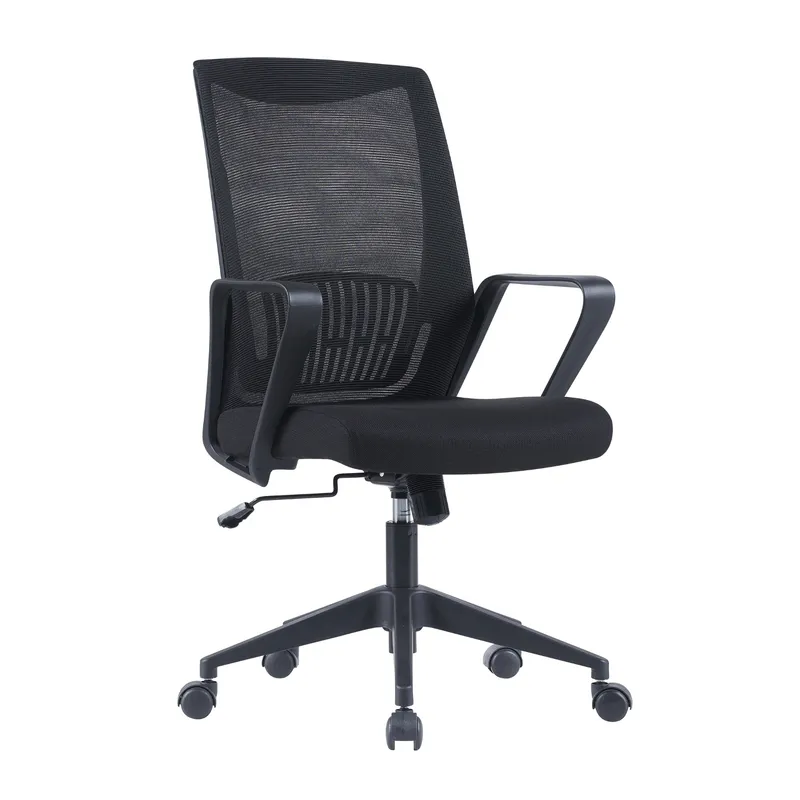 ZIYAZ - Silla De Oficina Simpson Negro Giratoria