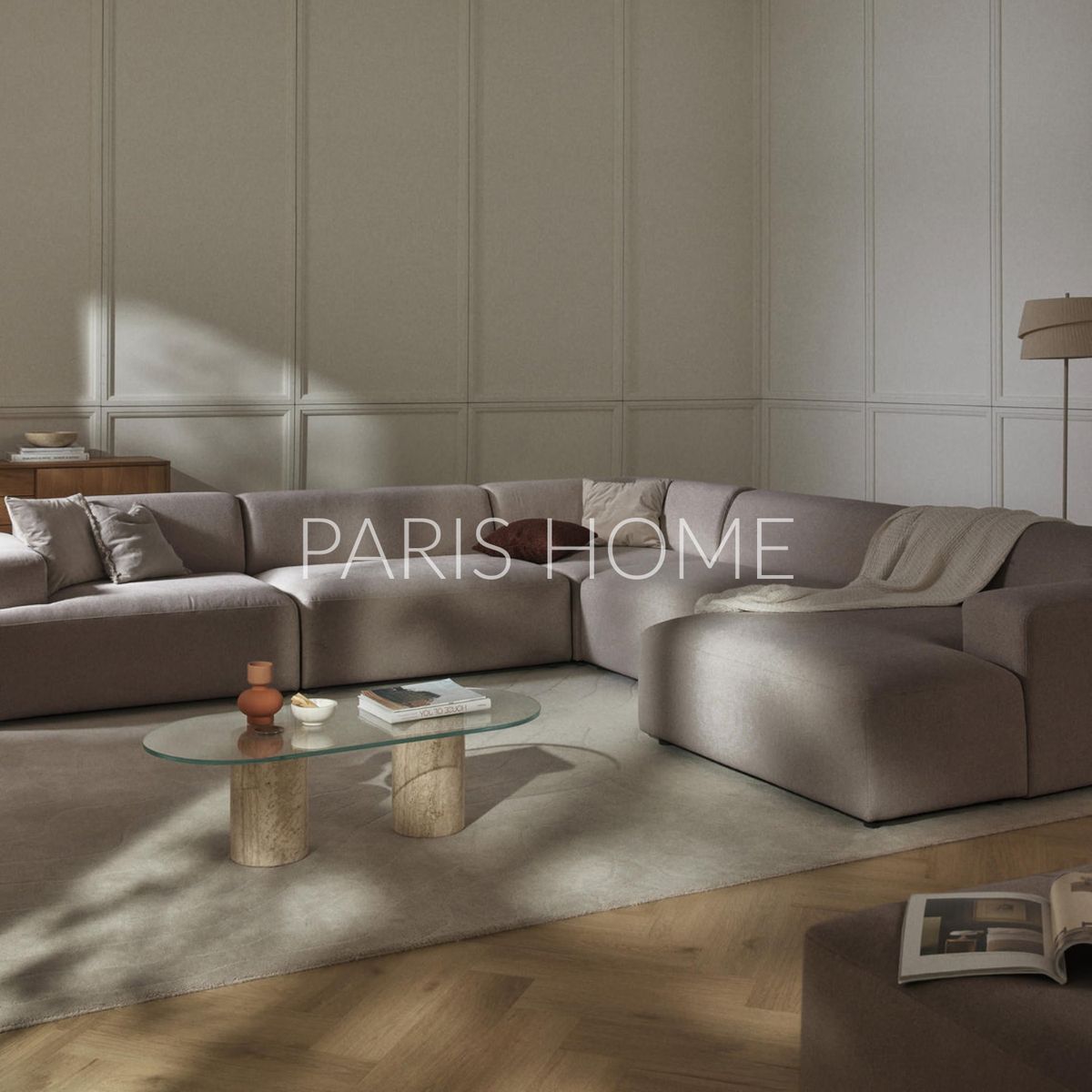 GENERICO - Seccional Izquierdo Rinconero Longhe Gala Tejido - Taupe