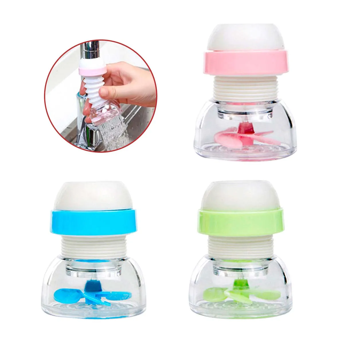 GENERICO - ADAPTADOR UNIVERSAL DE GRIFO BOQUILLA ADAPTABLE FILTRO AGUA