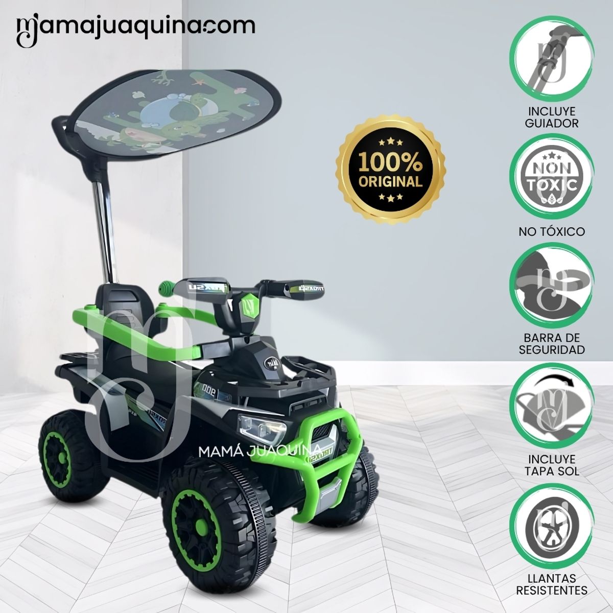JEEP - Correpasillo Guiador Buggy «TERRA PLUS» Green