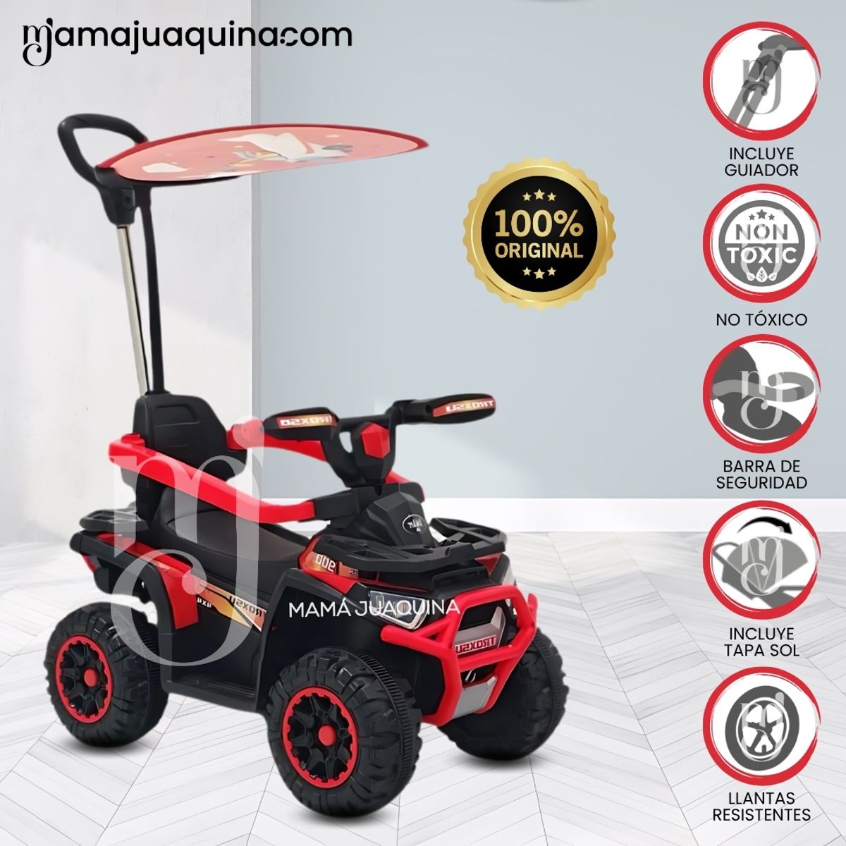JEEP - Correpasillo Guiador Buggy «TERRA PLUS» Red