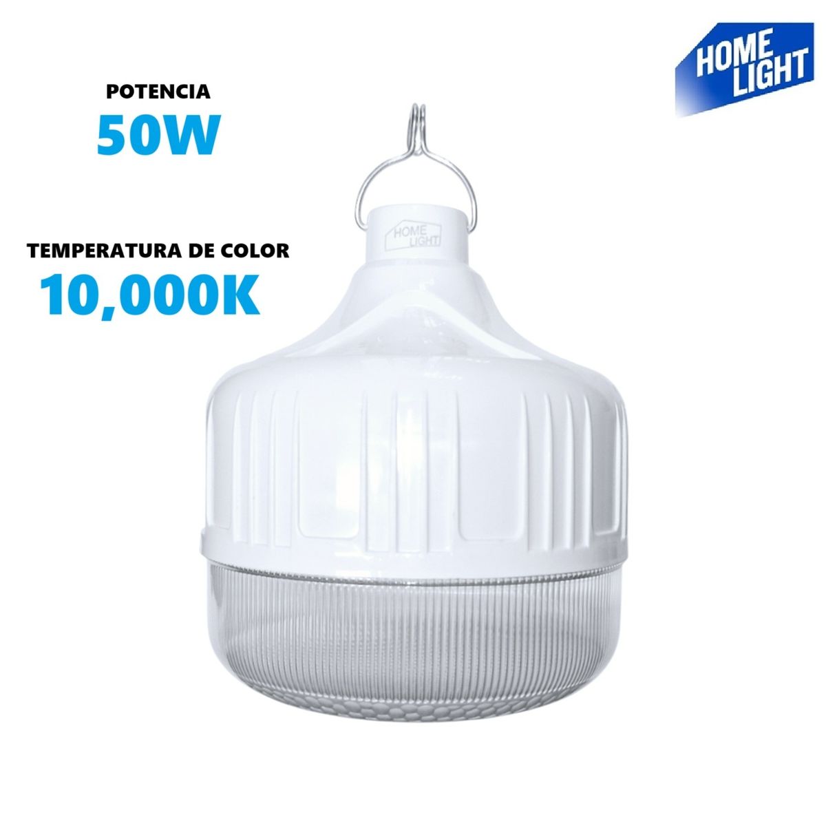 HOME LIGHT - Foco Led Recargable 50W Slim HOME LIGHT