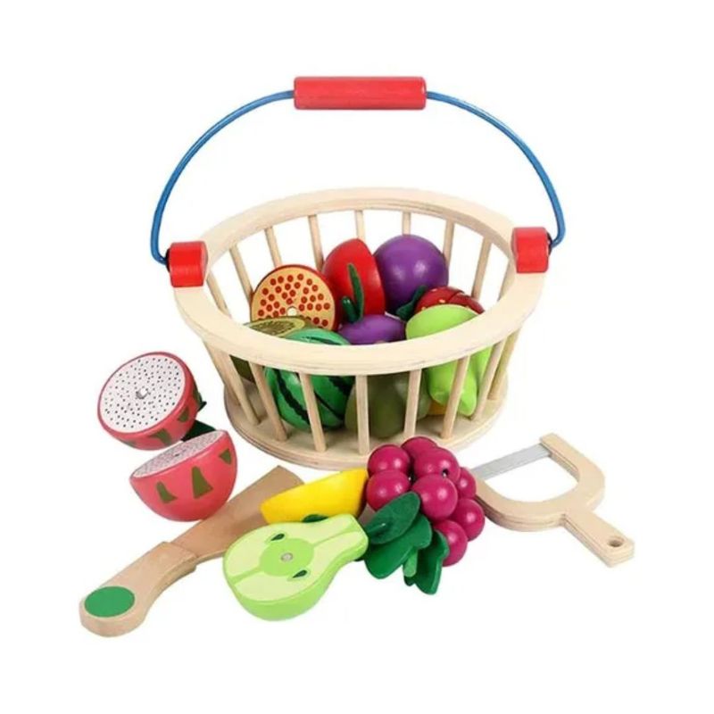 GENERICO - Canasta De Frutas Didacticas