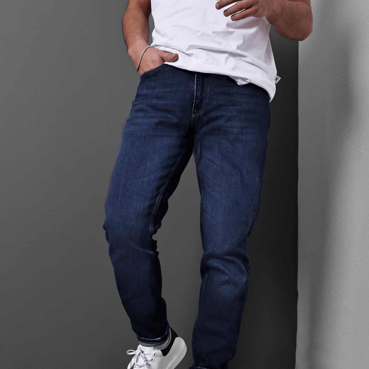 GENERICO - Pantalones Jeans Relaxed Hombre