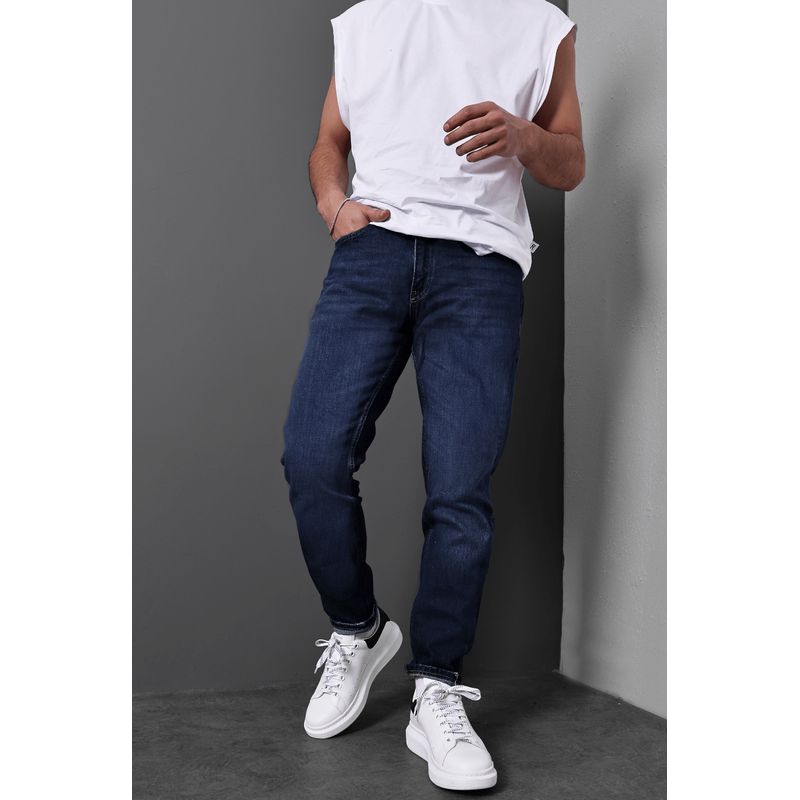 GENERICO - Pantalones Jeans Relaxed Hombre