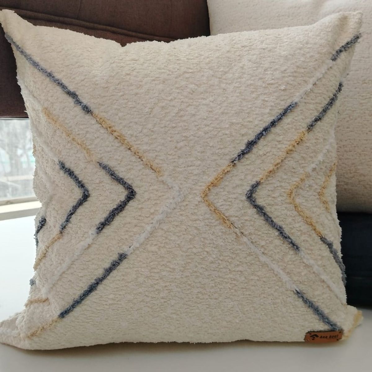 GENERICO - Cojín Decorativo DESTELLO SHERPA 2