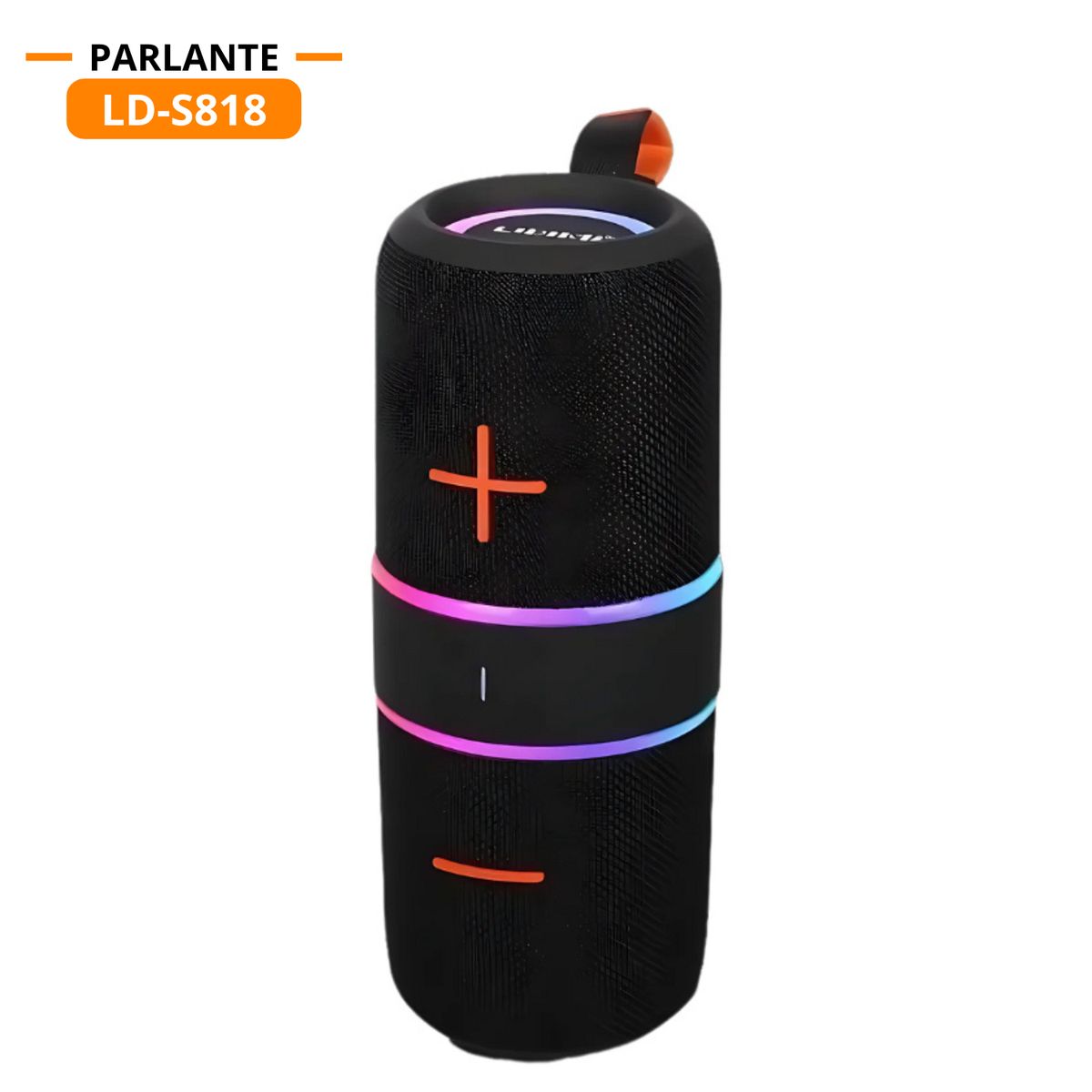 LIDIMI - Parlante LIDIMI LD-S818 con luces LED