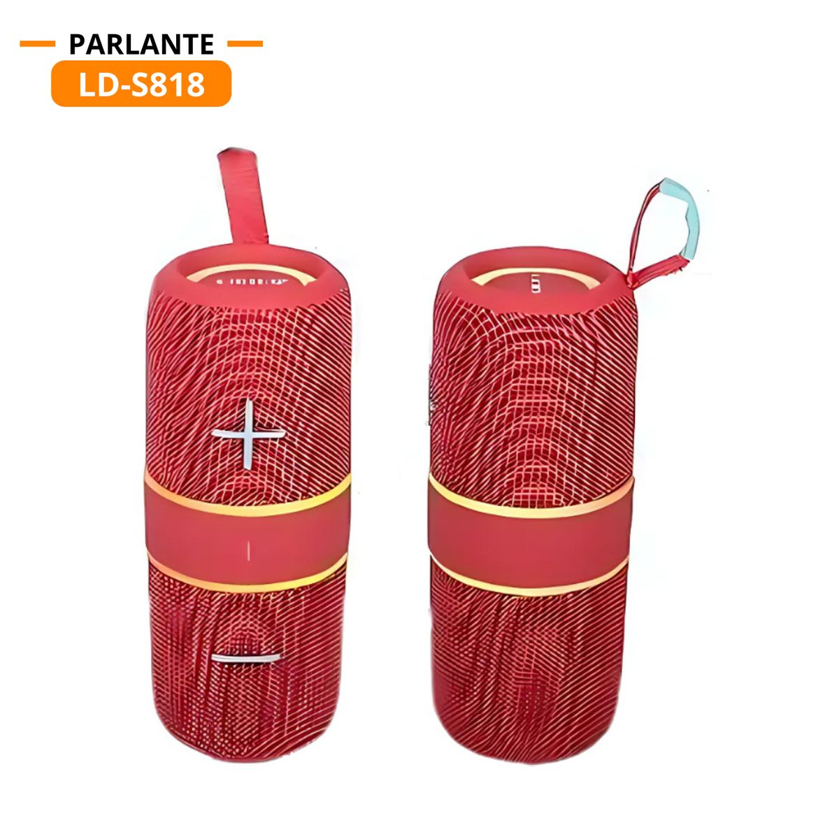 LIDIMI - Parlante LIDIMI LD-S818 con luces LED