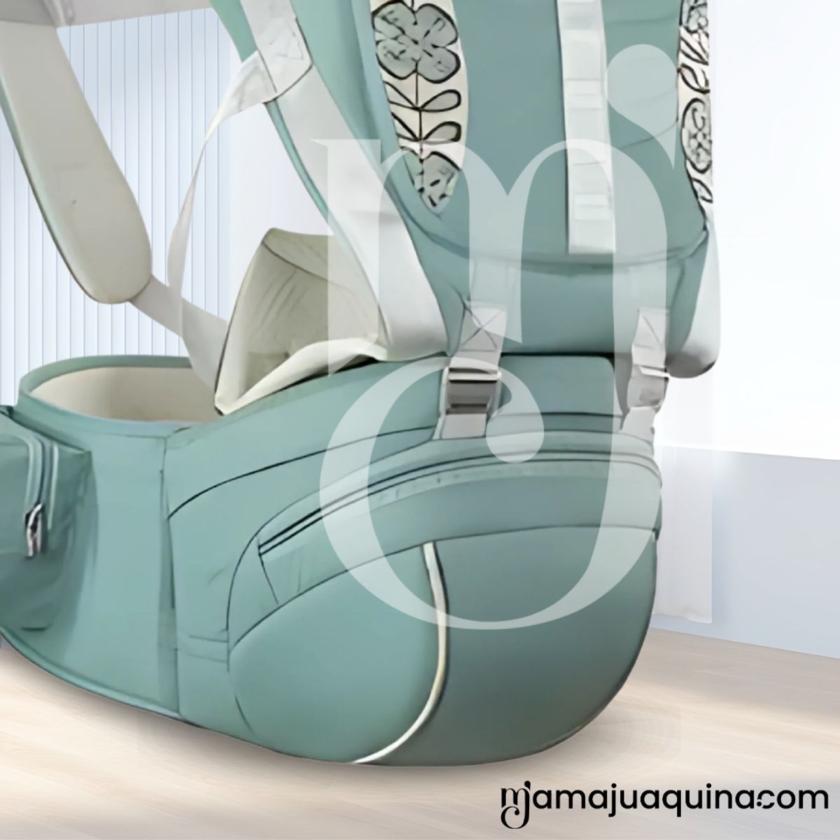 BABY - Canguro Ergonómico para Bebé «KANGÙ» Light Green