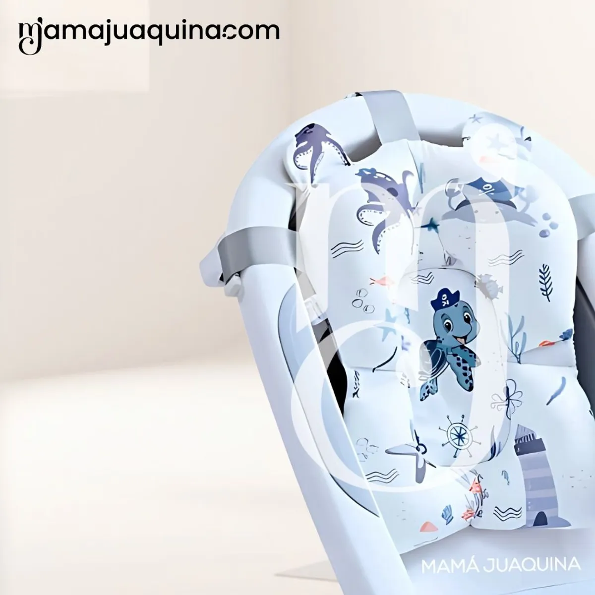 BABY - Bañera Plegable con Regadera «MEMO» Gray