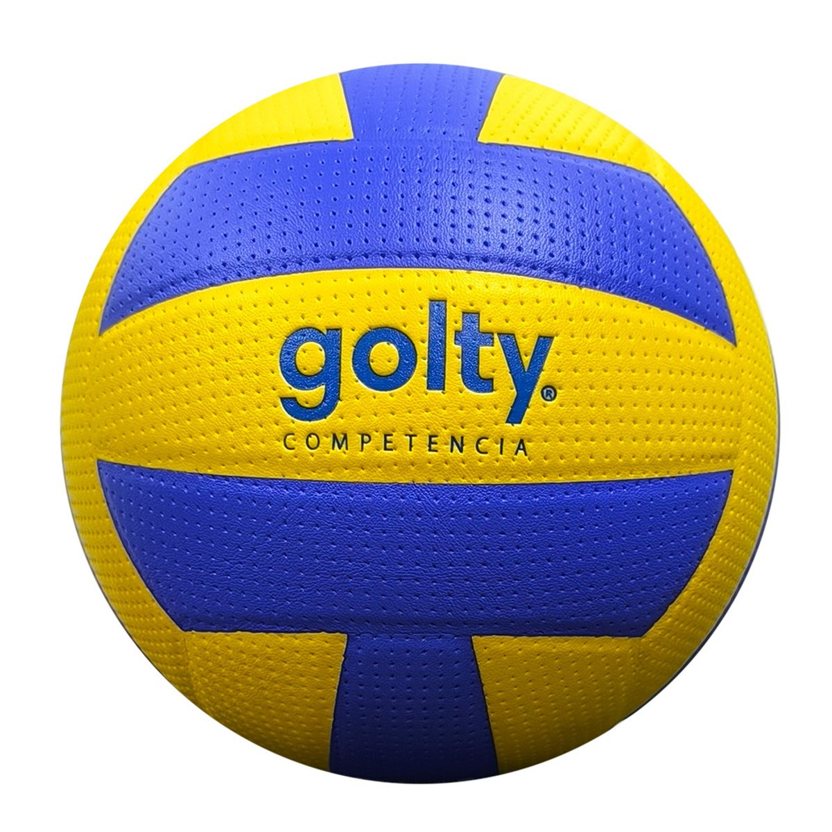 GOLTY - GOLTY PELOTA DE VOLEY COMPETENCIA PVC AZ/AM SZ5 - TALLA 5