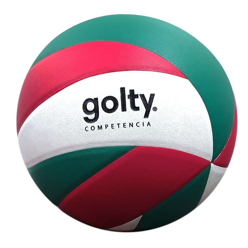 GOLTY - GOLTY PELOTA DE VOLEY COMPETENCIA PU RJ/VD/BL - TALLA 5
