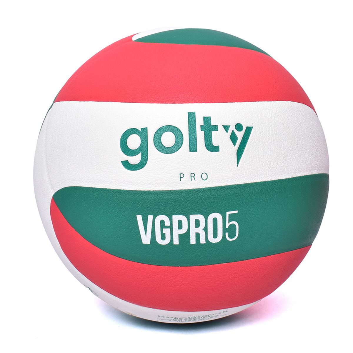 GOLTY - PELOTA DE VOLEY PRO GOLTY VGPRO5 VD/BL/RJ - TALLA 5