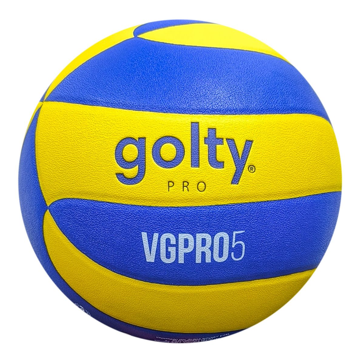 GOLTY - PELOTA DE VOLEY PRO GOLTY VGPRO5 AZUL AMARILLO - TALLA 5