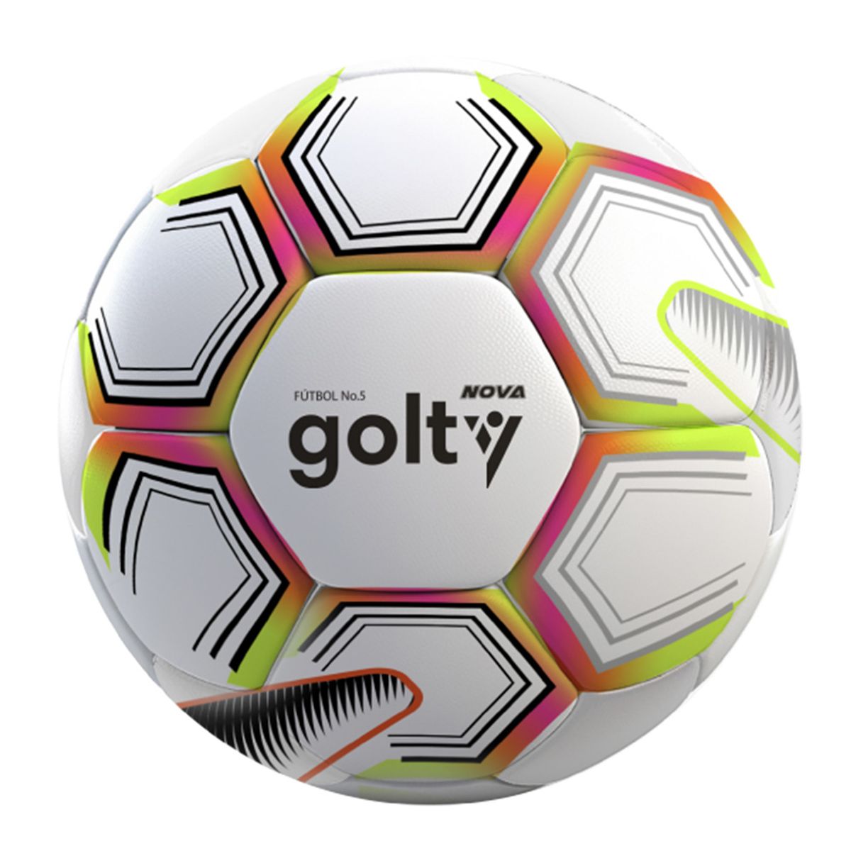 GOLTY - GOLTY PELOTA DE FUTBOL NOVA COSIDO A MAQ BLANCO - TALLA 5