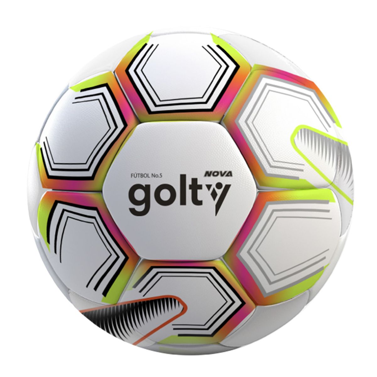 GOLTY - GOLTY PELOTA DE FUTBOL NOVA COSIDO A MAQ BLANCO - TALLA 5