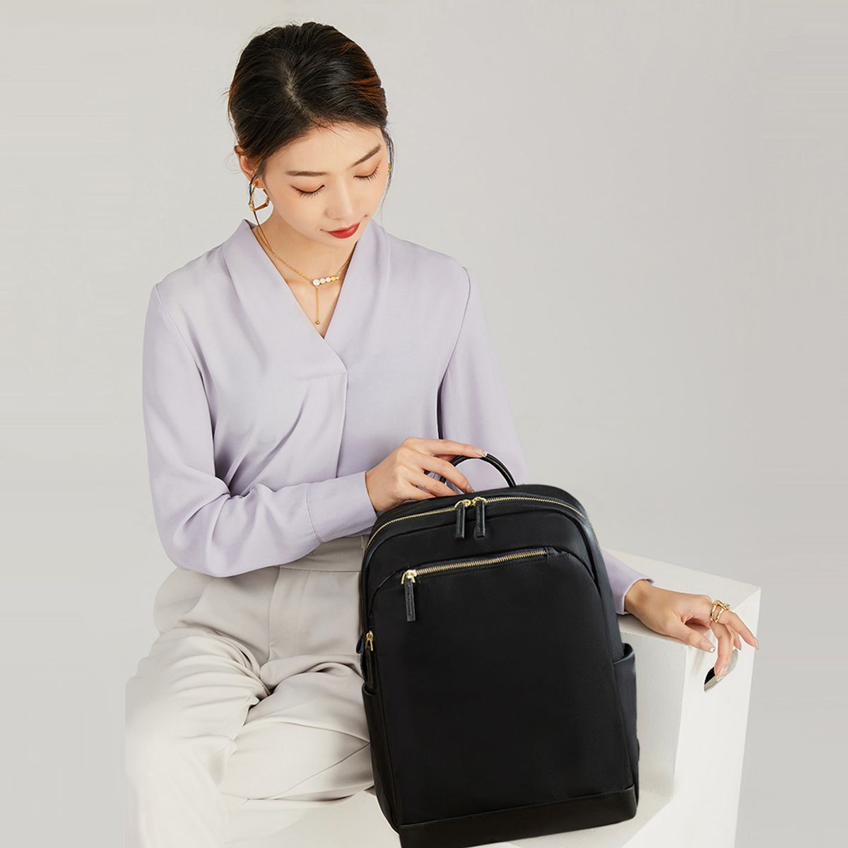 OEM - Mochila Kaylie con portalaptop hasta 156