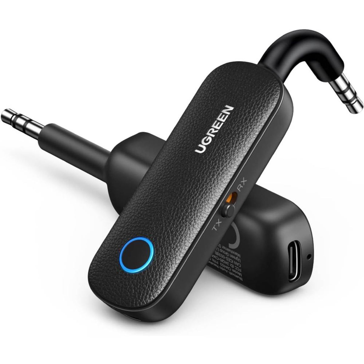 UGREEN - Bluetooth UGREEN 80893 Transmisor y Receptor de Audio 2 en 1 PC y Auto