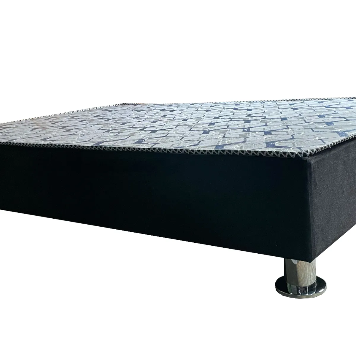 GENERICO - BOX 2PLZ A BASE DE MADERA PINO EN COLOR NEGRO