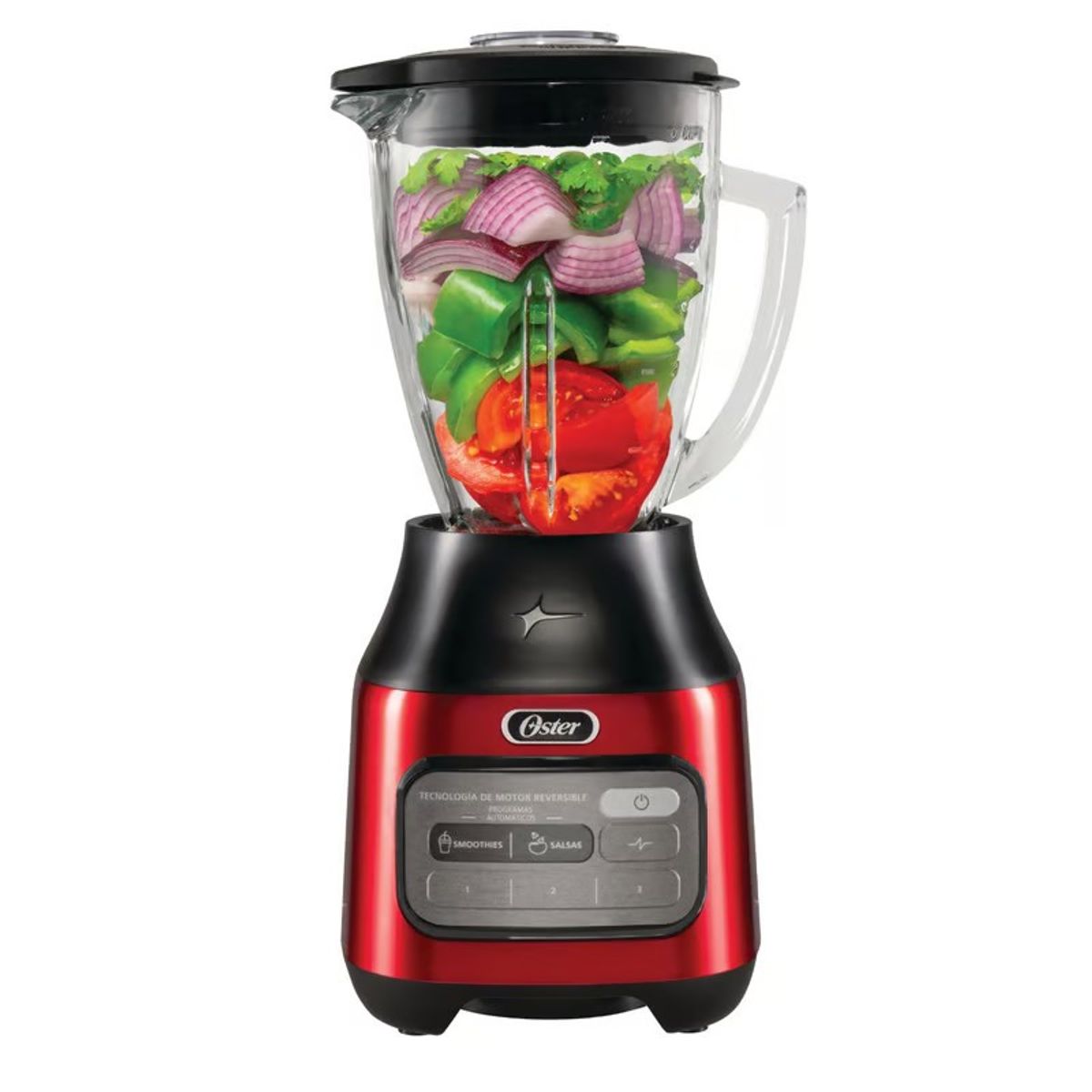 OSTER - Licuadora Oster® con tecnología reversible 3 velocidades más pulso BLSTPEG CRT