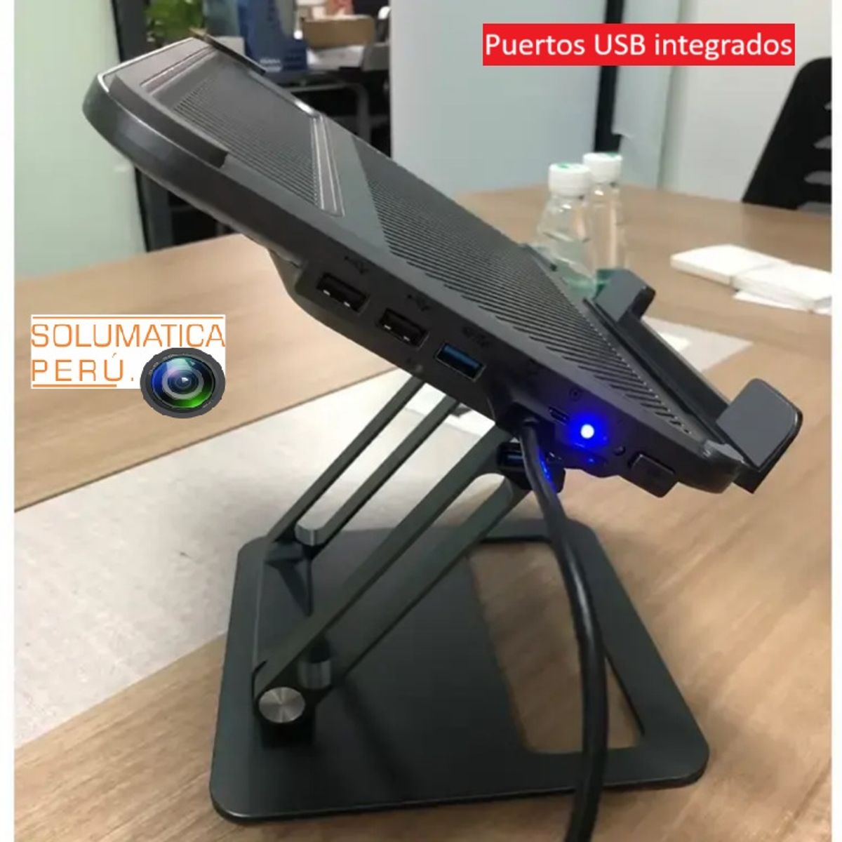 OEM - Soporte Para Laptop Con Cooler - Premium - Hasta 17 Pulg