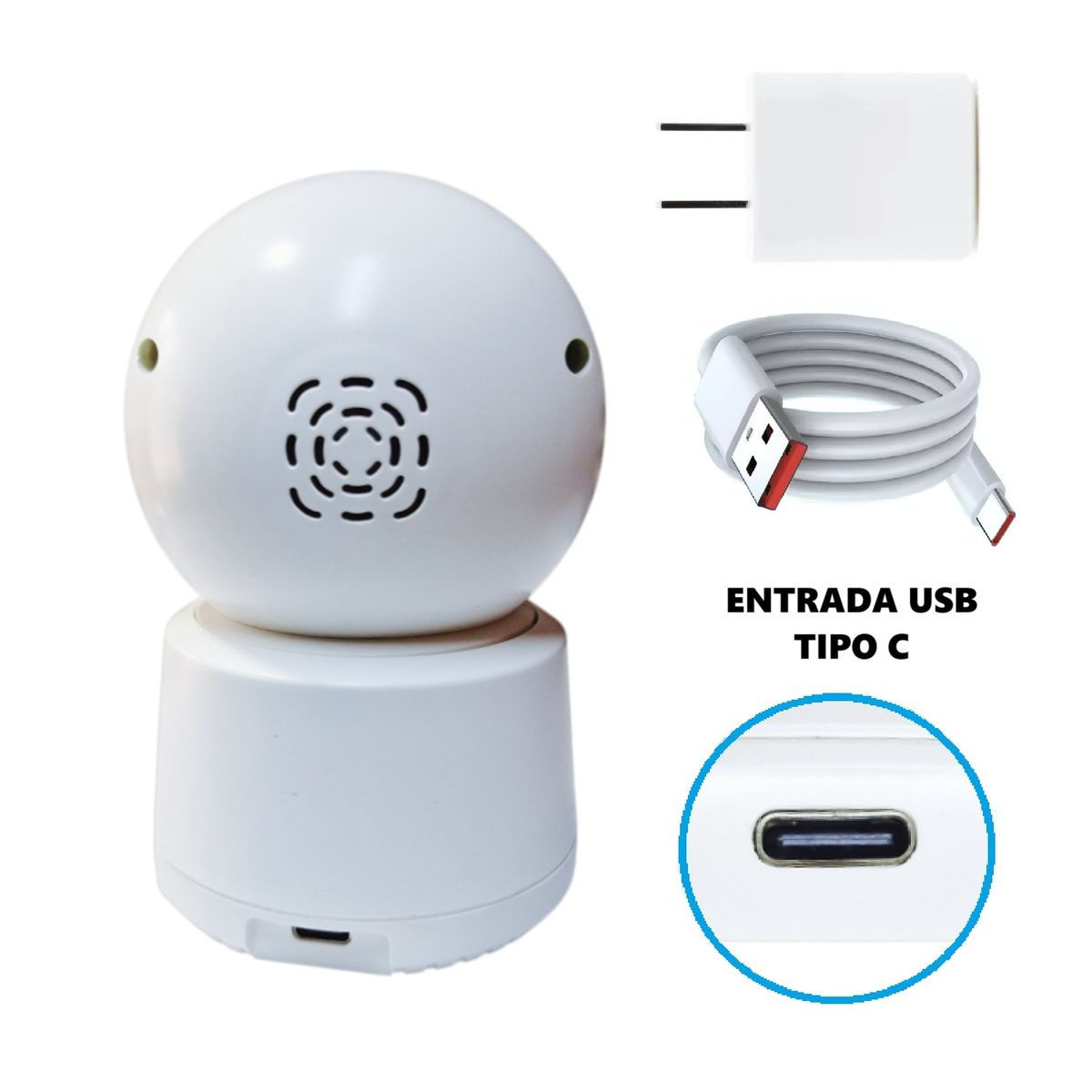 HOME LIGHT - Cámara de Seguridad Panorámica 360º Wifi HOME LIGHT