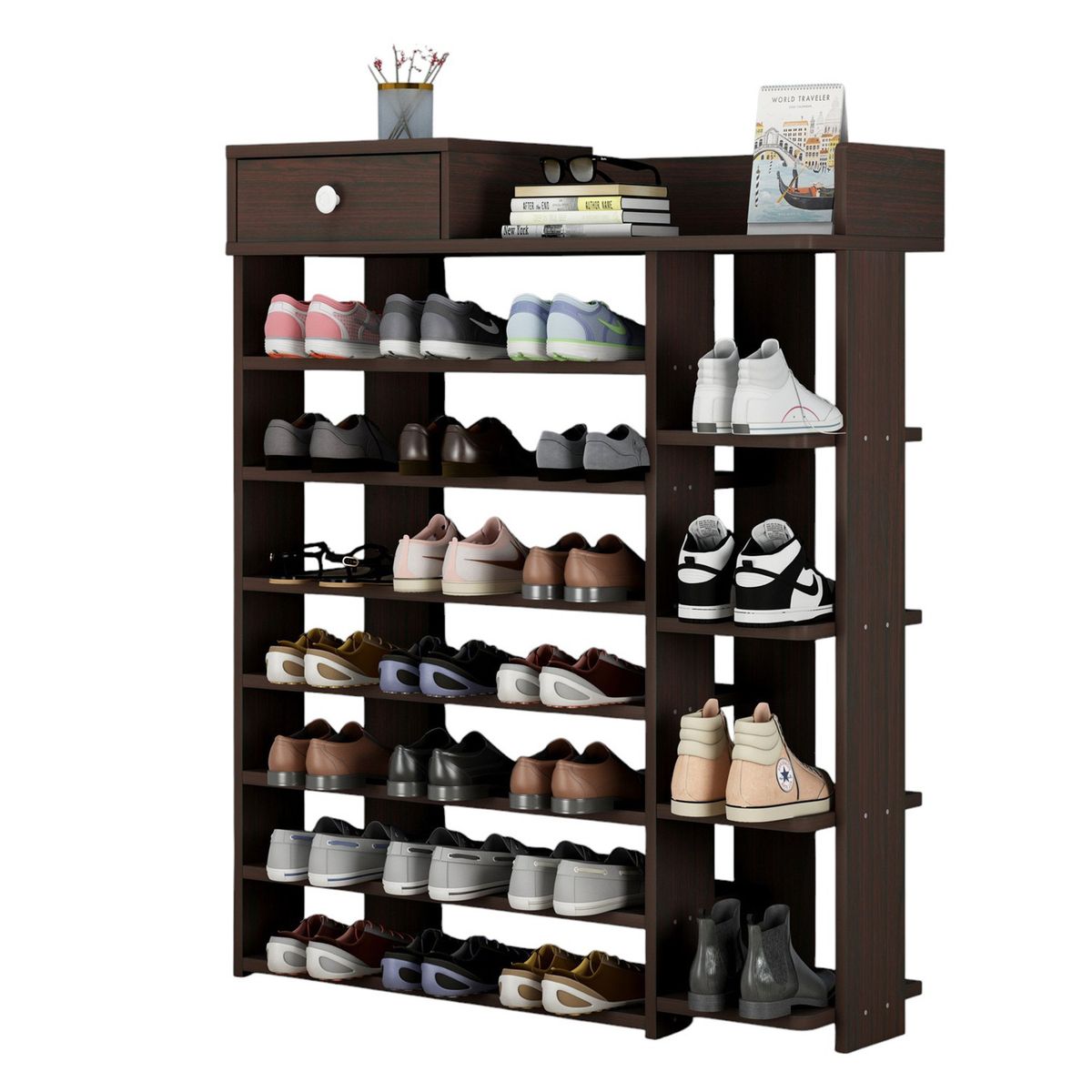 GENERICO - Mueble Zapatera Amplio Fannie  Armado