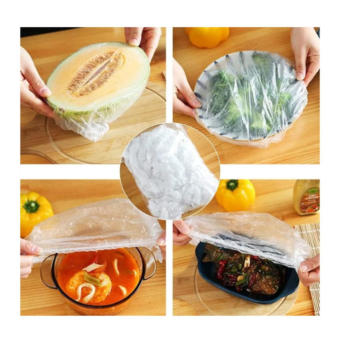 GENERICO - FUNDAS DESECHABLES CUBRE COMIDA