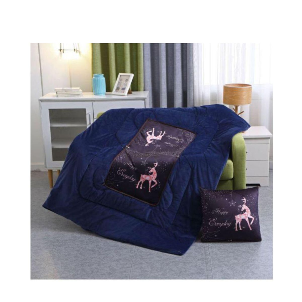 GENERICO - COJIN DE MANTA PARA SALA