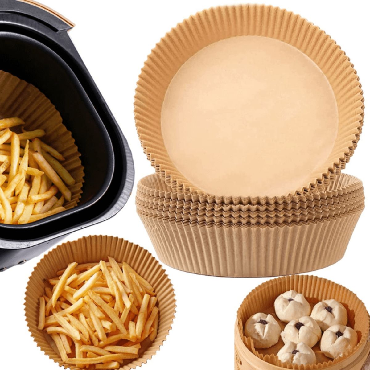 GENERICO - PAPEL FREIDORA “90” x50UND