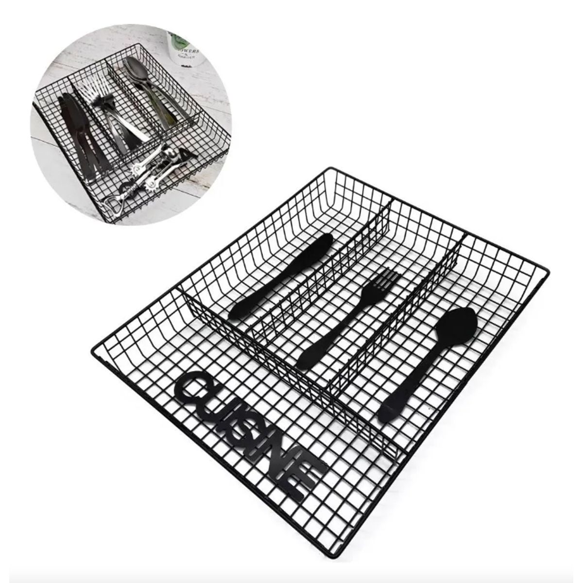 GENERICO - Escurridor Organizador Cubiertos