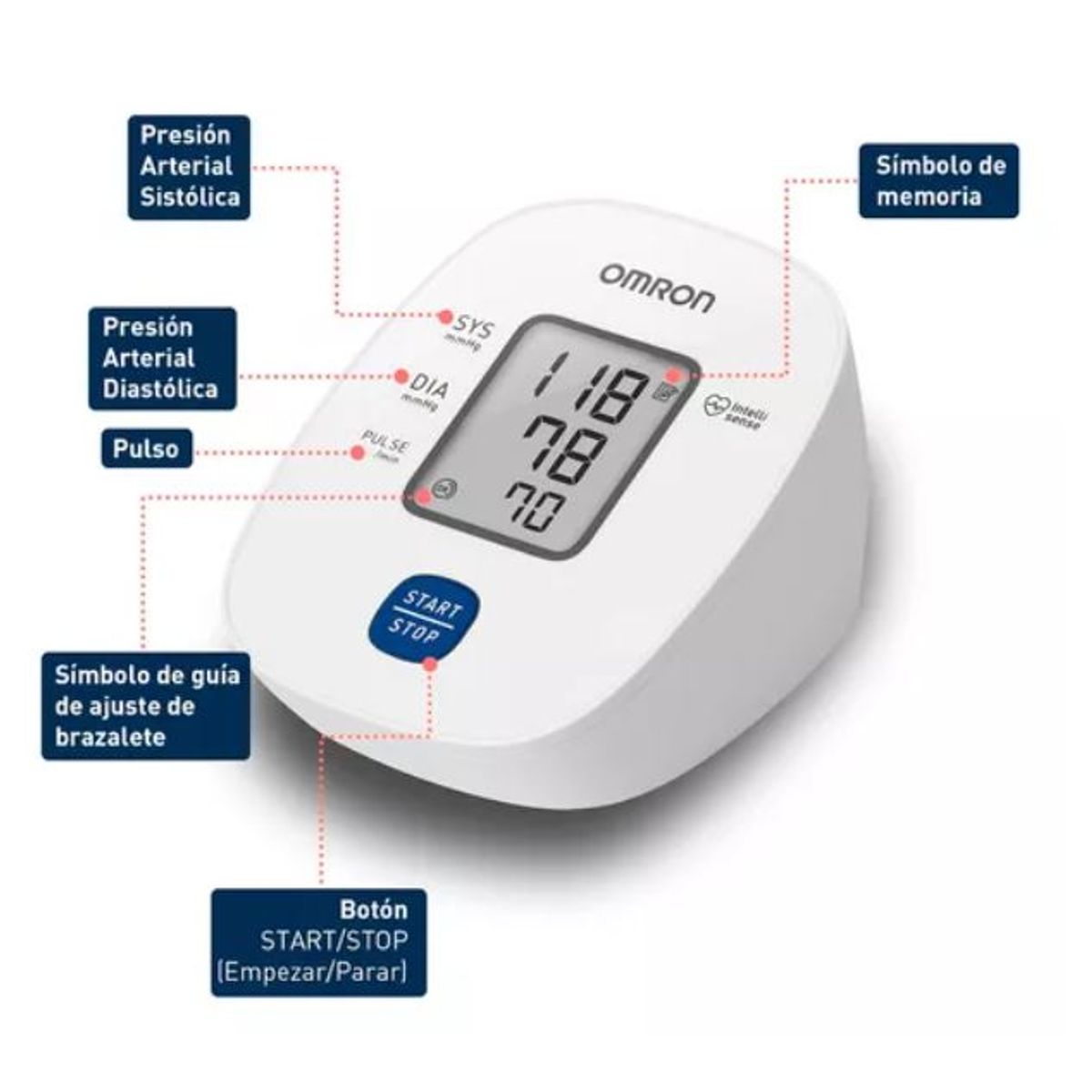 OMRON - Tensiometro digital de brazo HEM-7121J Omron
